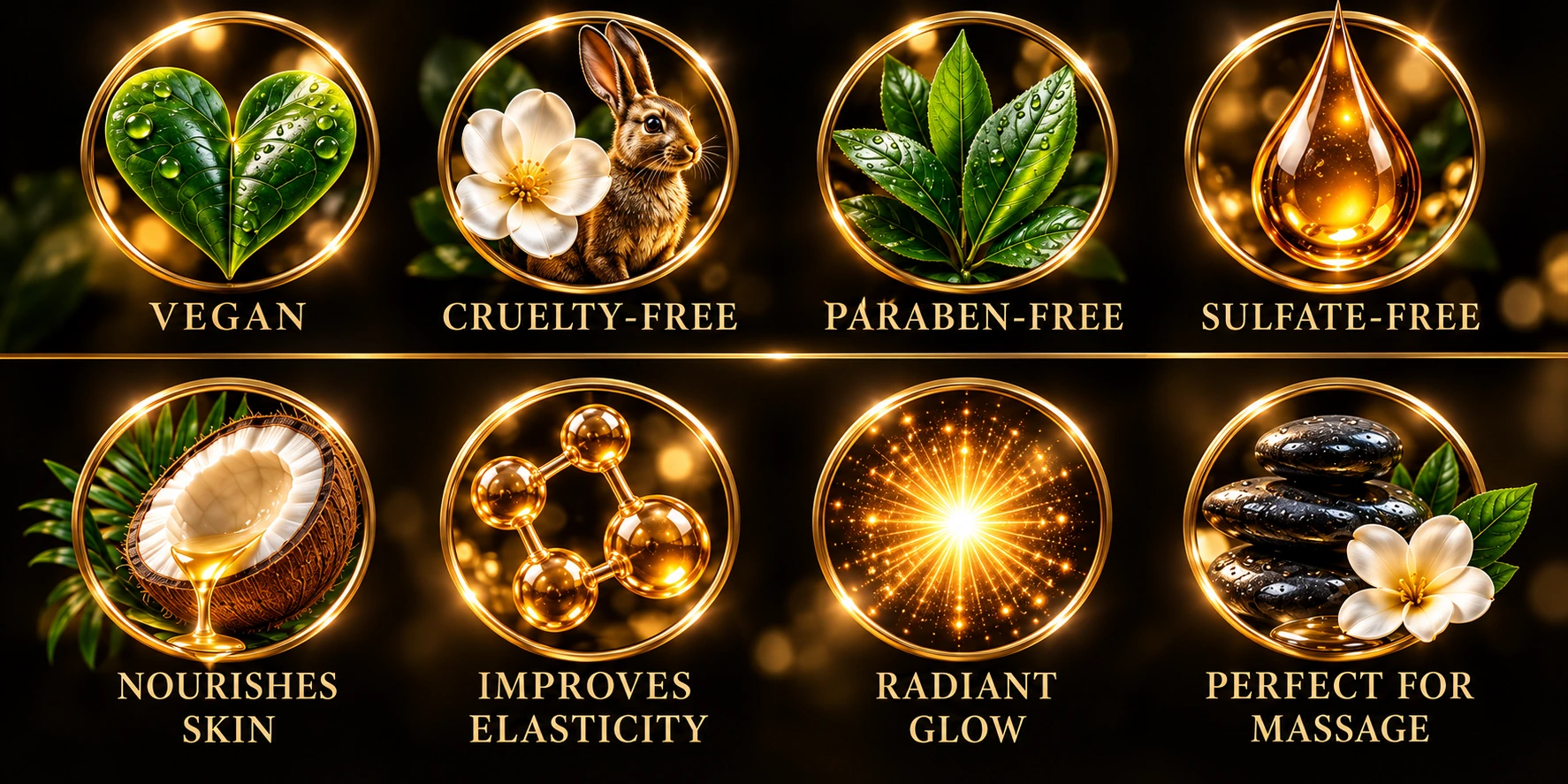 Opulent Aura product values and body oil benefits